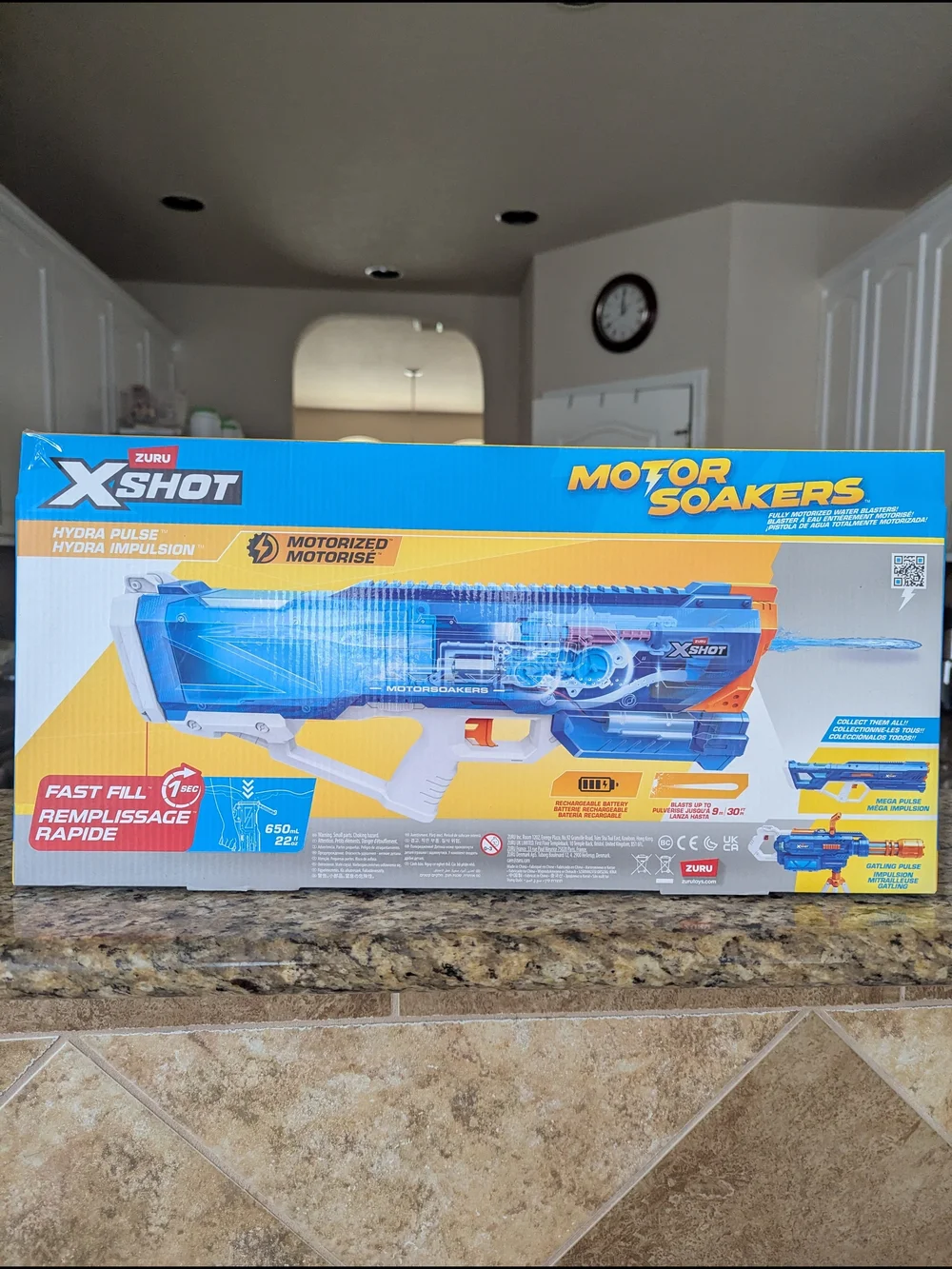 ZURU XSHOT Motor Soakers Hydra Pulse Water Blaster (NEW)